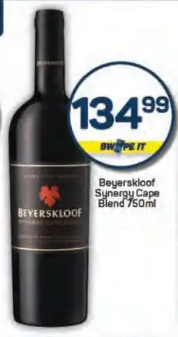 Pick n Pay Beyerskloof Synergy Cape Blend 750ml offer