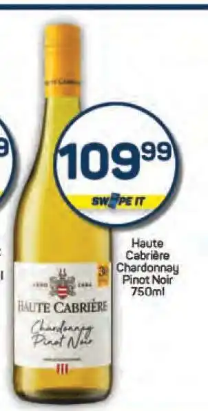 Pick n Pay Haute Cabrière Chardonnay Pinot Noir 750ml offer