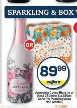 Pick n Pay Annabelle Cuvee Blanche or Rosé offer