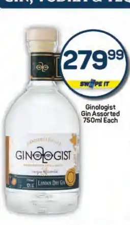Pick n Pay Ginologist Gin Assorted 750ml Each offer