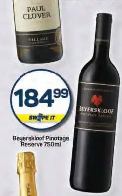 Pick n Pay Beyerskloof Pinotage Reserve 750ml offer