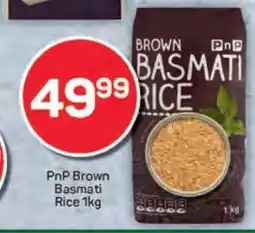 Pick n Pay PnP Brown Basmati Rice 1kg offer