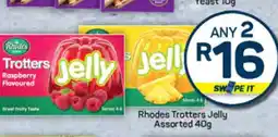 Pick n Pay Rhodes Trotters Jelly Assorted 40g offer