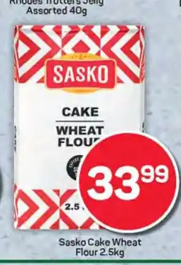 Pick n Pay Sasko Cake Wheat Flour 2.5kg offer