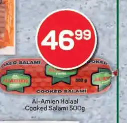Pick n Pay Al-Amien Halaal Cooked Salami 500g offer