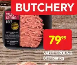 Shoprite VALUE GROUND BEEF per kg offer