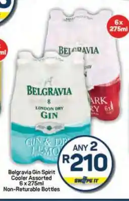 Pick n Pay Belgravia Gin Spirit Cooler Assorted offer