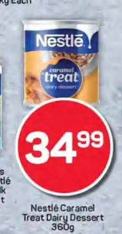 Pick n Pay Nestlé Caramel Treat Dairy Dessert 360g offer