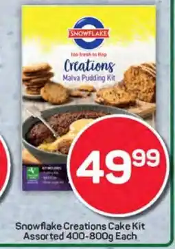 Pick n Pay Snowflake Creations Cake Kit offer