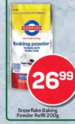 Pick n Pay Snowflake Baking Powder Refill 200g offer