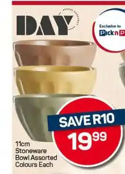 Pick n Pay Hypermarket 11cm Stoneware Bowl offer