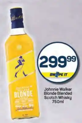 Pick n Pay Johnnie Walker Blonde Blended Scotch Whisky 750ml offer