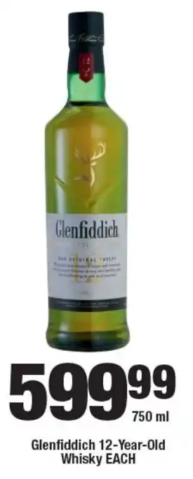 OK Liquor Glenfiddich 12-Year-Old Whisky offer