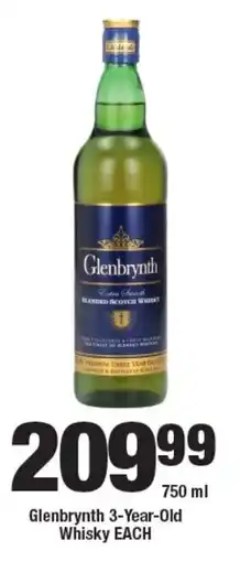 OK Liquor Glenbrynth 3-Year-Old Whisky offer
