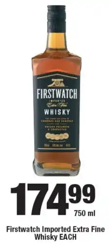 Firstwatch Imported Extra Fine Whisky