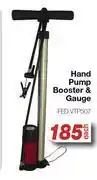Hand Pump Booster & Gauge FED.VTP507