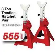 3 Ton Trestles Ratchet Pair FED.JM0230SH-Per Pair
