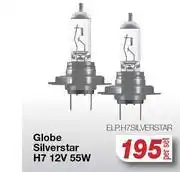 AutoZone Osram Globe Silverstar H7 12V 55W ELP.H7SILVERSTAR-Per Set offer