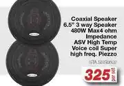 AutoZone Coaxial Speaker 6.5 3 Way Speaker STA.SSS6602-Per Set offer