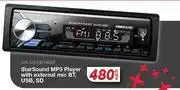 AutoZone Star Sound MP3 Player With External Mic BT, USB,SD offer