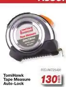 AutoZone Tomi Hawk Tape Measure Auto-Lock FED.AKT25491 offer