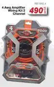 RA 4 Awg Amplifier Wiring Kit (2 Channel) REF.RAEL4-Per Kit