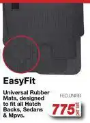 AutoZone Universal Rubber Mats FED.UNIRR-Per Set offer
