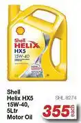 AutoZone Shell Helix HX5 15W-40, Motor Oil SHL.8274-5Ltr offer