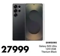 Save Hyper SAMSUNG Galaxy S25 Ultra 12/512GB Titanium Black offer