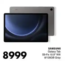 Save Hyper SAMSUNG Galaxy Tab S9-Fe 10.9" Wifi 8/128GB Gray offer