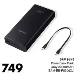 Save Hyper SAMSUNG Powerbank Dark Gray 20000MAH offer