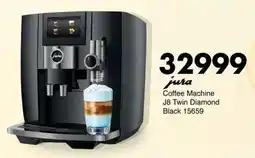 Save Hyper Jura Coffee Machine J8 Twin Diamond Black offer