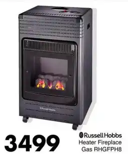 Save Hyper Russell Hobbs Heater Fireplace Gas RHGFPH8 offer