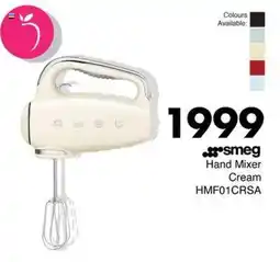 Save Hyper Smeg Hand Mixer Cream offer
