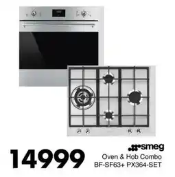 Save Hyper Smeg Oven & Hob Combo BF-SF63+ PX364-SET offer