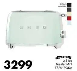 Save Hyper Smeg 2 Slice Toaster Mint offer