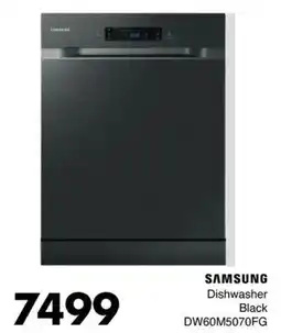 Save Hyper SAMSUNG Dishwasher Black offer