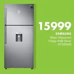 Save Hyper SAMSUNG Water Dispenser Fridge Silver offer
