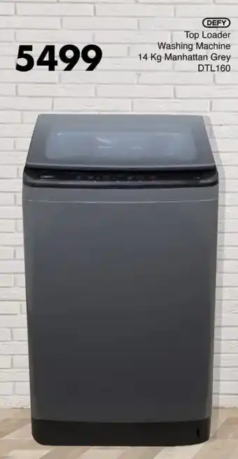 Save Hyper DEFY Top Loader Washing Machine Manhattan Grey offer