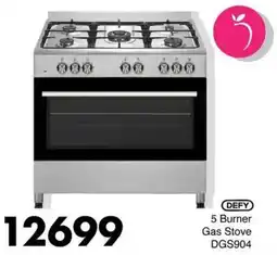 Save Hyper DEFY 5 Burner Gas Stove offer