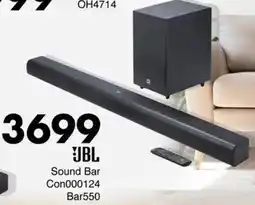 Save Hyper JBL Sound Bar Con000124 Bar550 offer