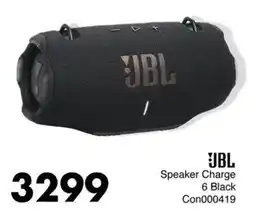 Save Hyper JBL Speaker Charge 6 Black Con000419 offer