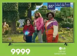Save Hyper LG LED 65" NANO776RA offer