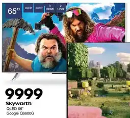 Save Hyper Skyworth QLED 65" Google Q6600G offer