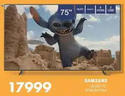 Save Hyper SAMSUNG QLED 75" Q70CAKXXA offer