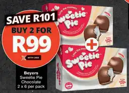 Checkers Hyper Beyers Sweetie Pie Chocolate offer