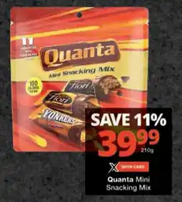 Checkers Hyper Quanta Mini Snacking Mix offer