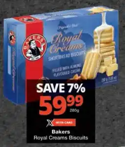 Checkers Hyper Bakers Royal Creams Biscuits offer
