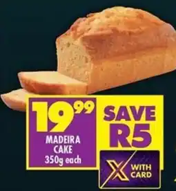 Shoprite Madeira cake offer