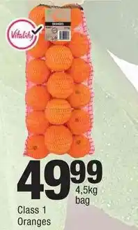 Checkers Class 1 Oranges offer